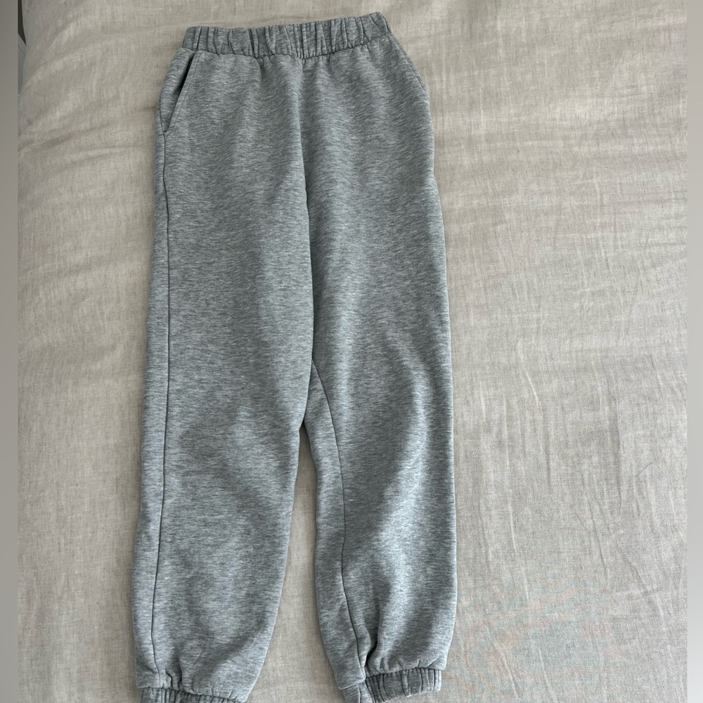 ZARA gray joggers, size S